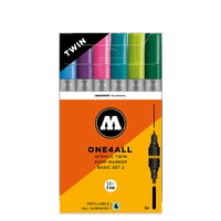 Molotow ONE4ALL TWIN BASIC-SET 2