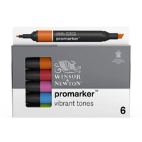 Promarker sett 6 Vibrant Tones 
