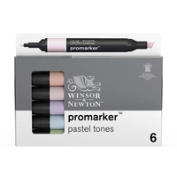 Promarker sett 6 Pastel Tones 