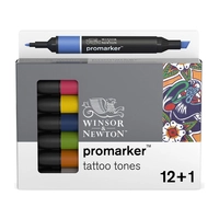 Promarker sett 12+1 Tattoo Tones
