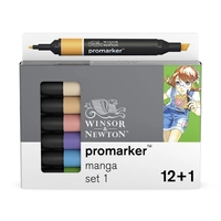 Promarker sett 12+1 Manga 1