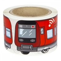 Flux System Stickers - Copenhagen S-Train 200pcs