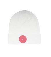 Mr. Serious Pink Dot Fat Hat Beanie