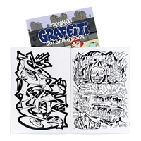 Sketchy Graffiti Coloring Book
