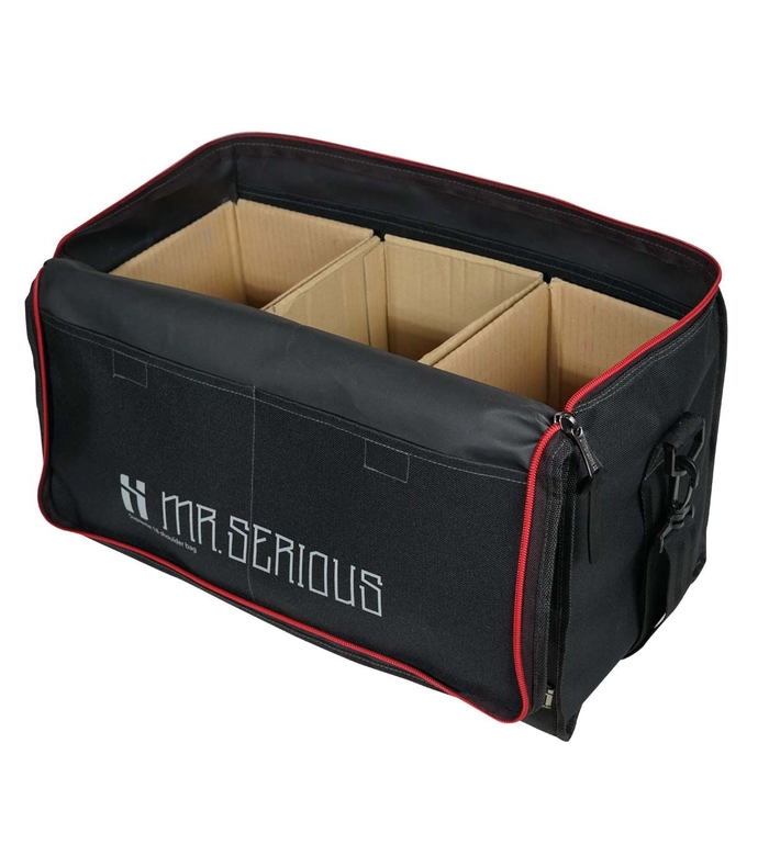 Mr. Serious Supreme 18 shoulder bag black