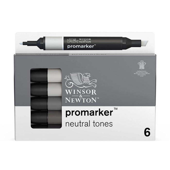 Promarker Sett 6 Neutral Tones