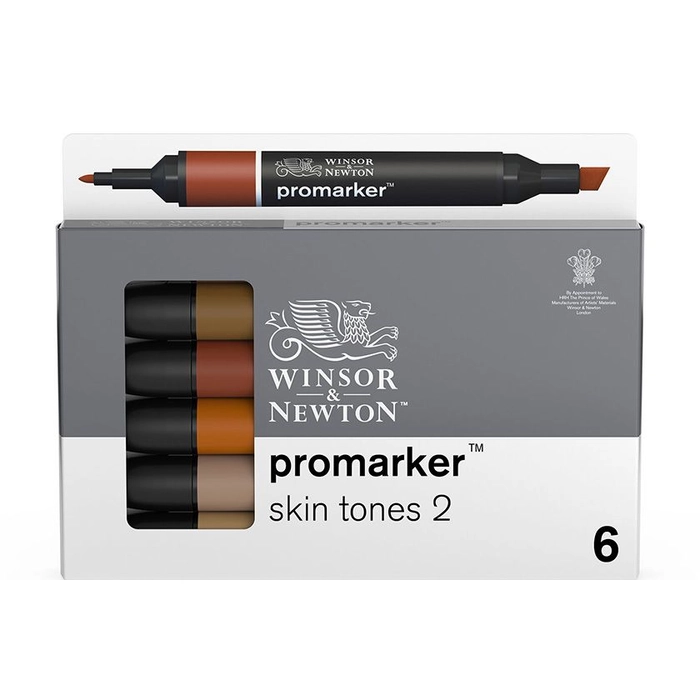 Promarker sett 6 Skintones  2