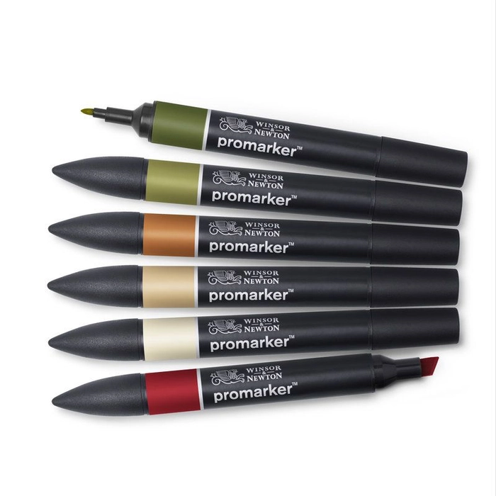Promarker sett 6 Landskape
