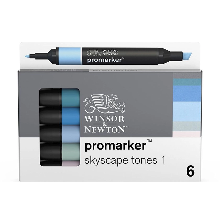Promarker sett 6 Skyskape