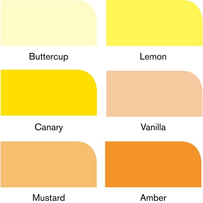 Promarker sett 6 Yellow Tones