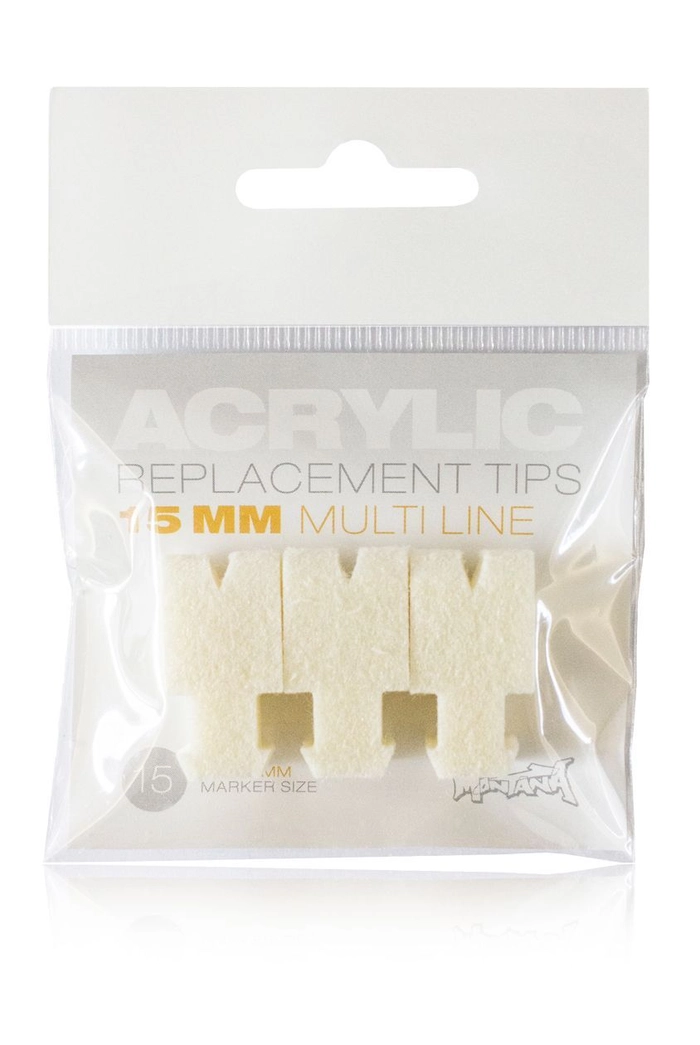 Acrylic Tip 15mm Multiline