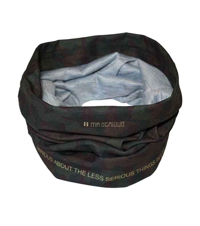 Mr. Serious Tunnel Scarf/Buff Camo