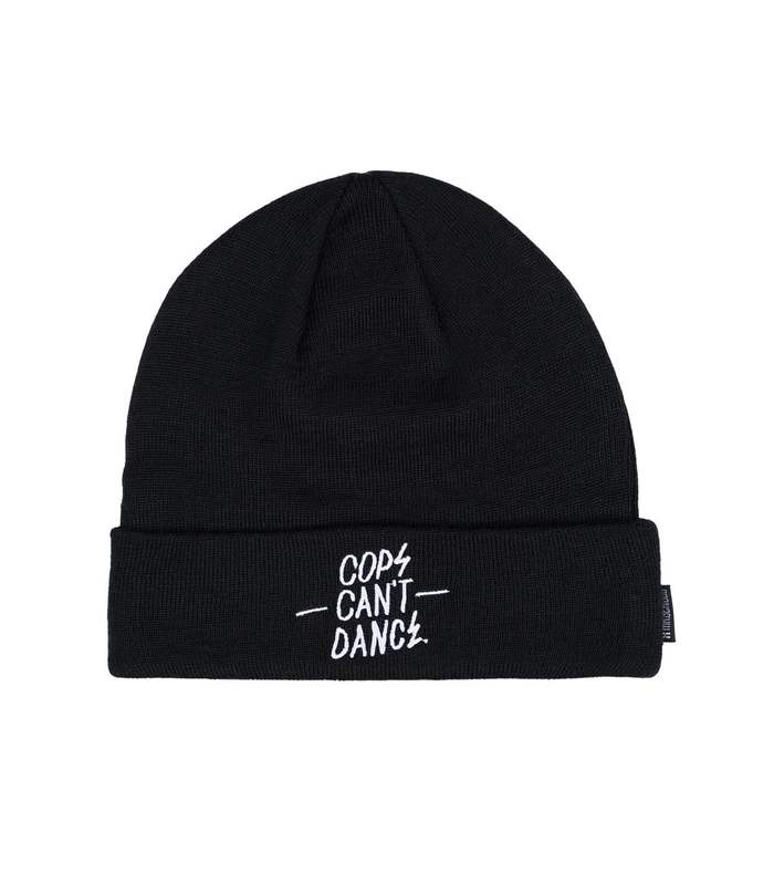 Mr. Serious Cops Can't Dance Beanie Black