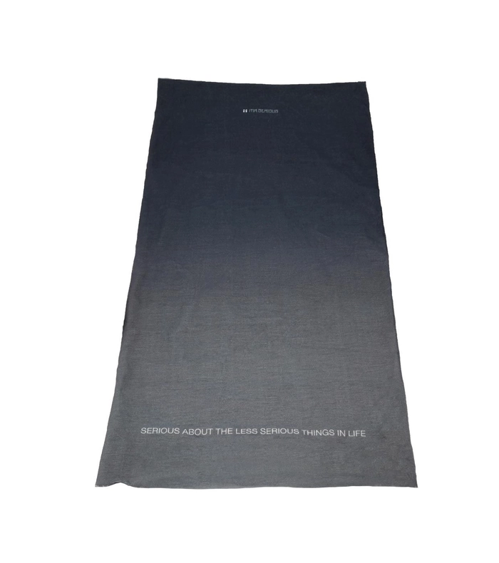 Mr. Serious Tunnel Scarf/Buff Grey