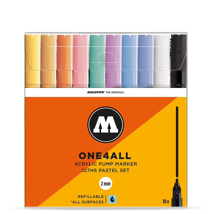 Molotow ONE4ALL 127HS PASTEL-SET