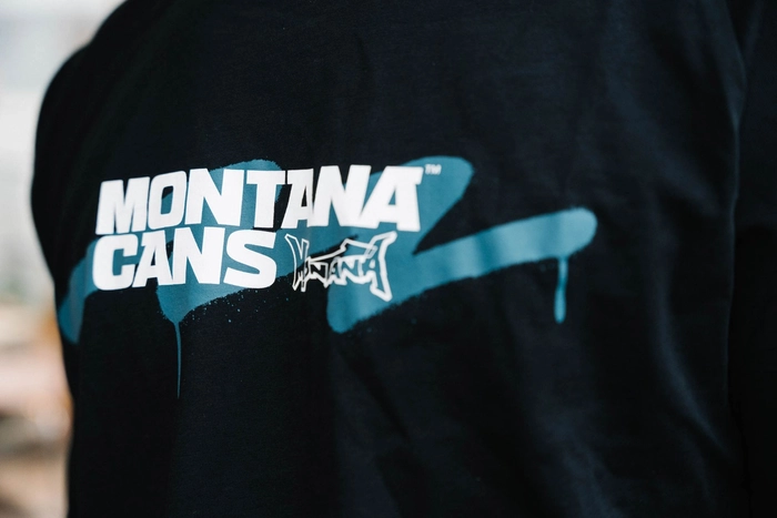 Montana Logo Zig Zag Line Longsleeve Svart