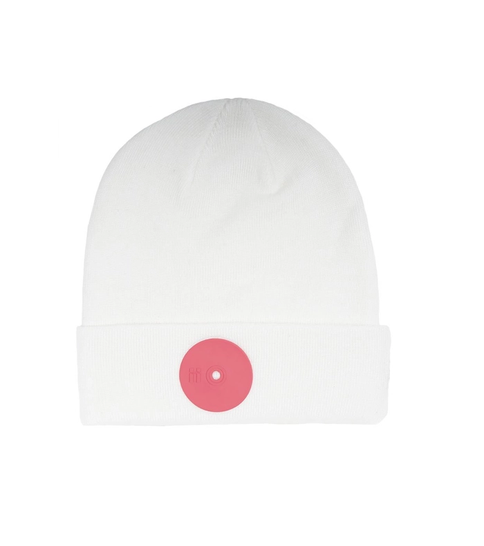 Mr. Serious Pink Dot Fat Hat Beanie